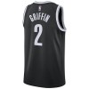 NBA Mænd Trøje Brooklyn Nets Blake Griffin 2 2022-23 Nike Icon Edition Sort Swingman
